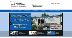 Desktop Screenshot of interstatemotorautorepair.com